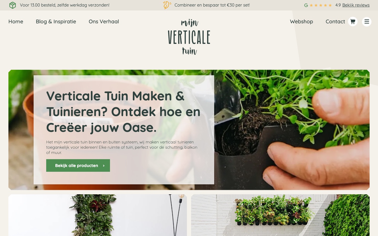 Screenshot van Mijn Verticale Tuin